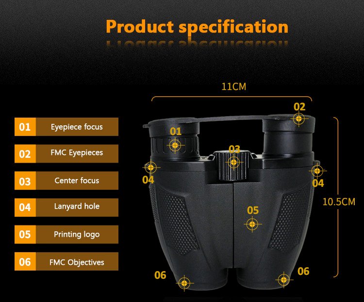 YBSP10 binoculars