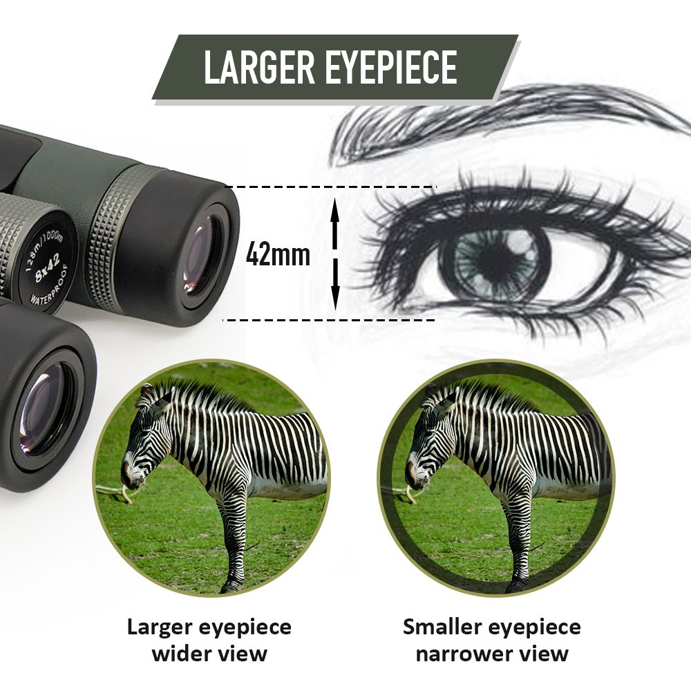 YBRED02 binoculars