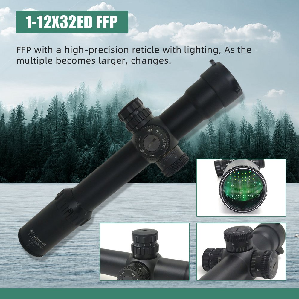 1-12x32ED Riflescope