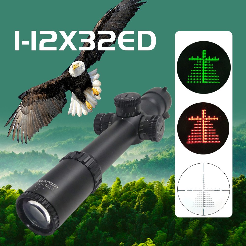 1-12x32ED Riflescope