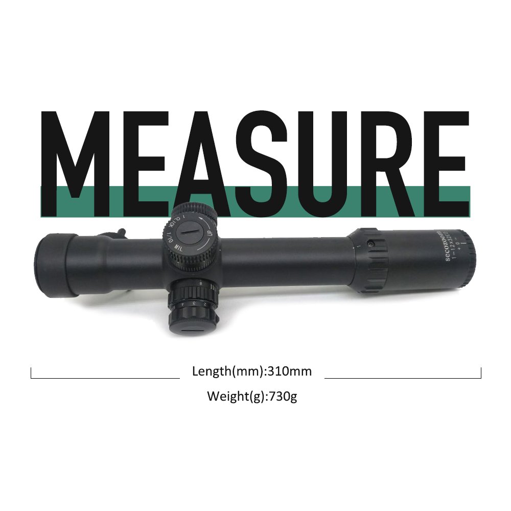 21012 Scope 1-12x32ED Hunting RifleScope tactic scopes for guns