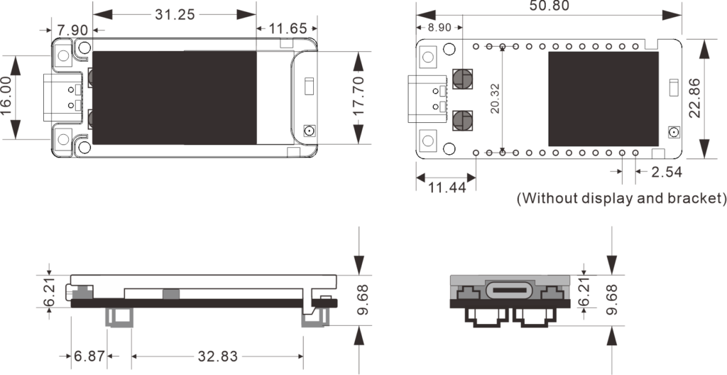 Mesh Node T114 development board