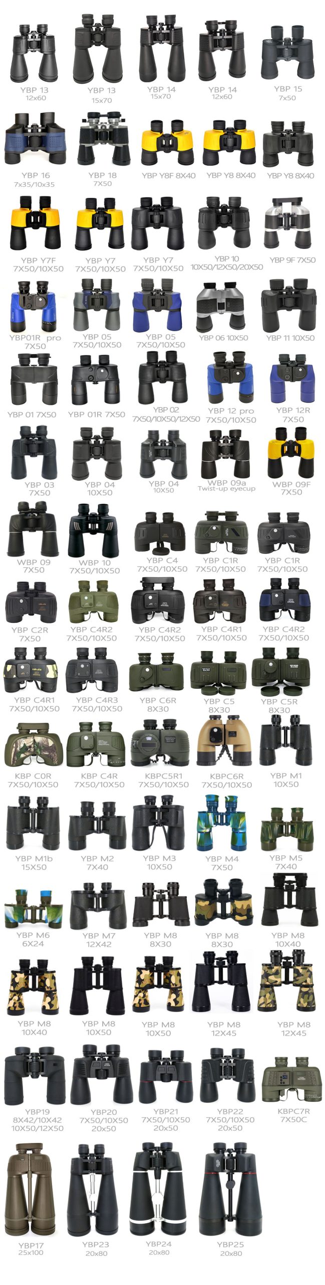 all binoculars