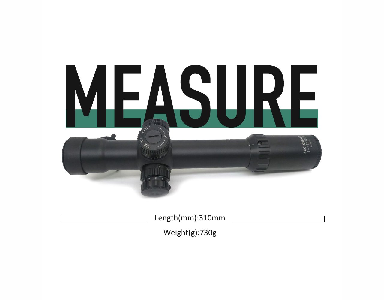 1-12x32ED Riflescope