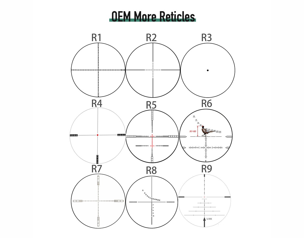 1-12x32ED Riflescope