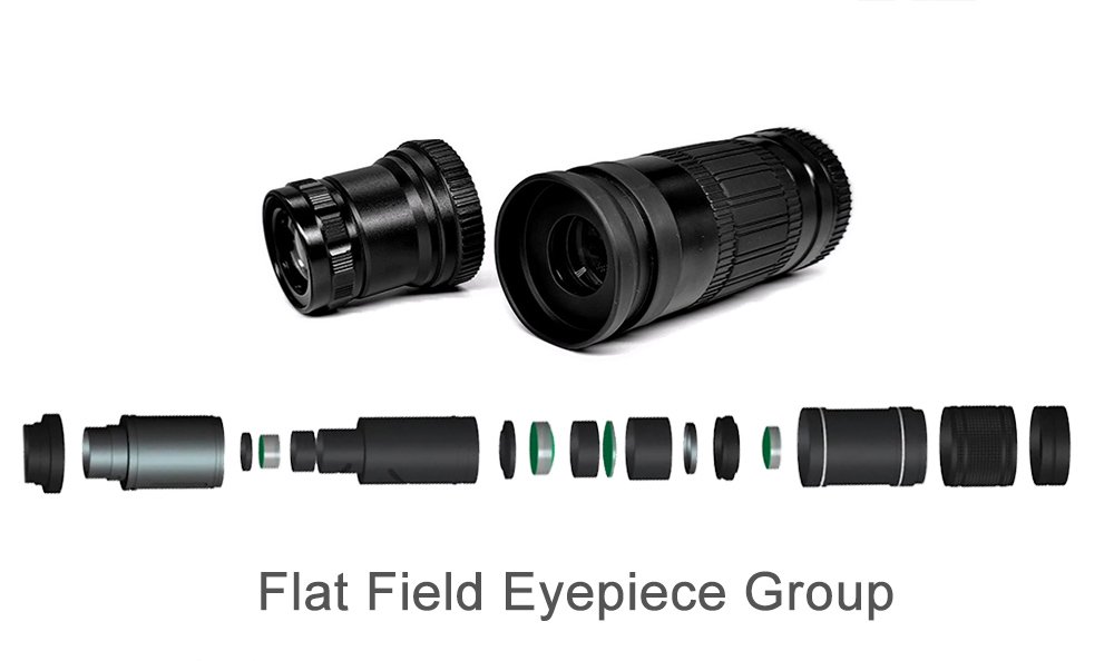 Flat Field spotting scope eyepiece