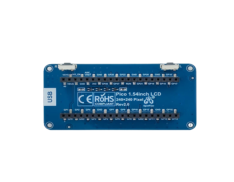 Raspberry PI Pico display 1.54 inch LCD module