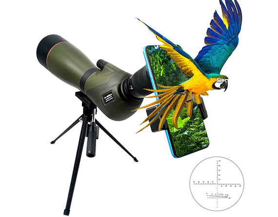 TFS268K3 20-60X80 Spotting Scope with Reticle