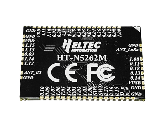 NRF52840 + SX1262 Mesh Node N5262M Module