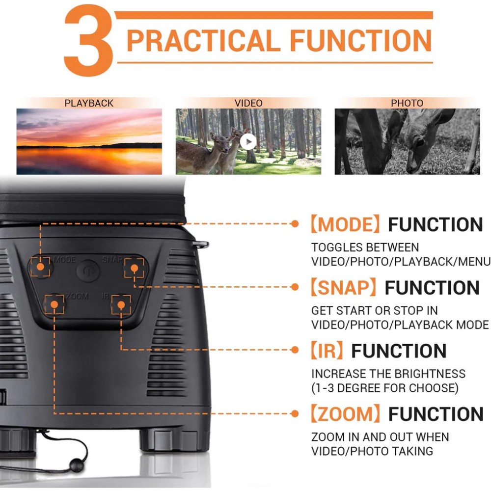 NV200HD Night Vision Binoculars