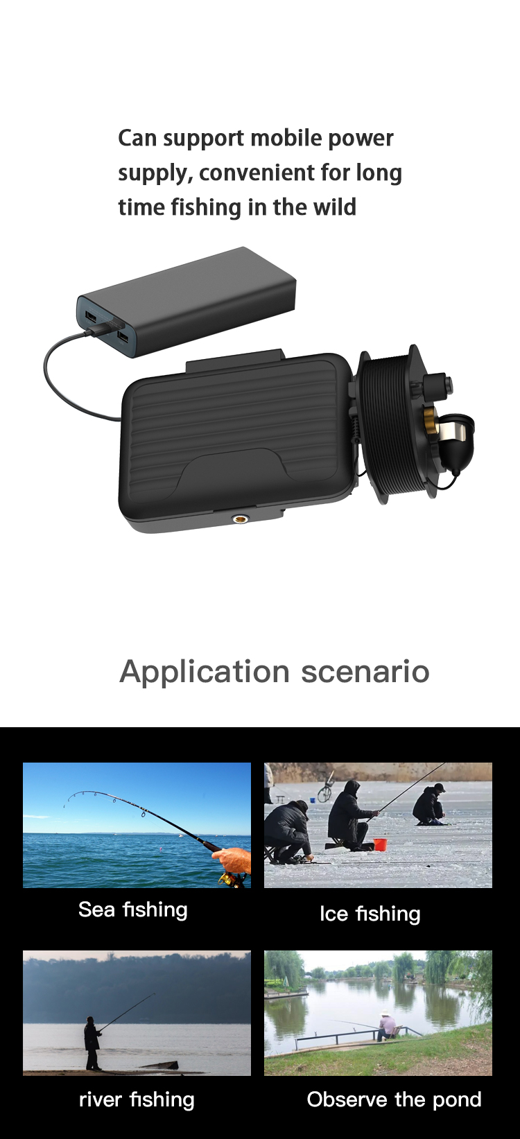 FDV3000 Outdoor Night Vision Fishing Camera