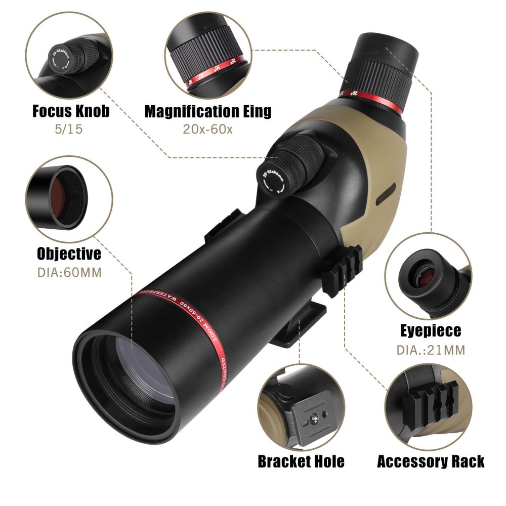 TFG266 20-60x60 Spotting Scope
