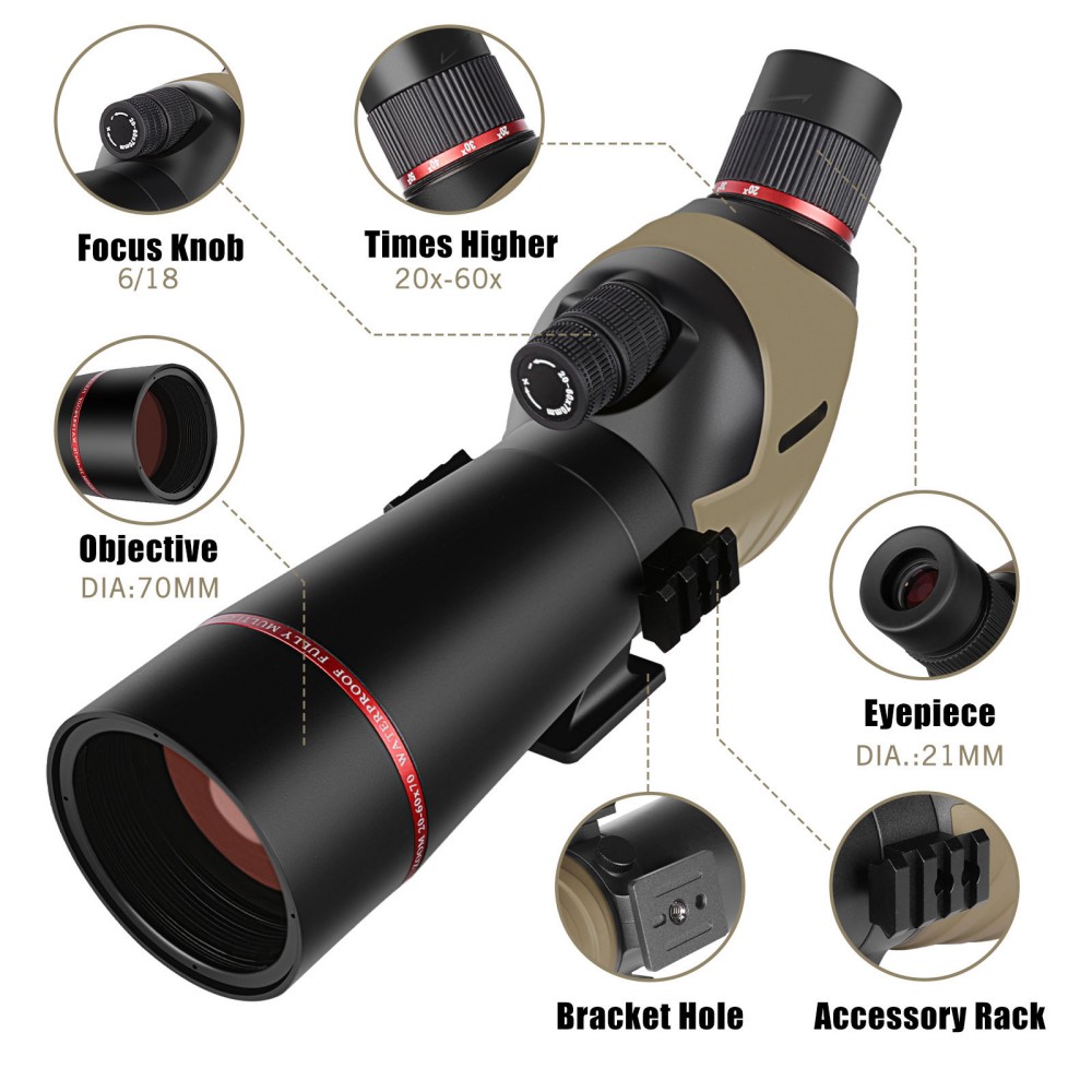 TFG267 20-60x70 Spotting Scope
