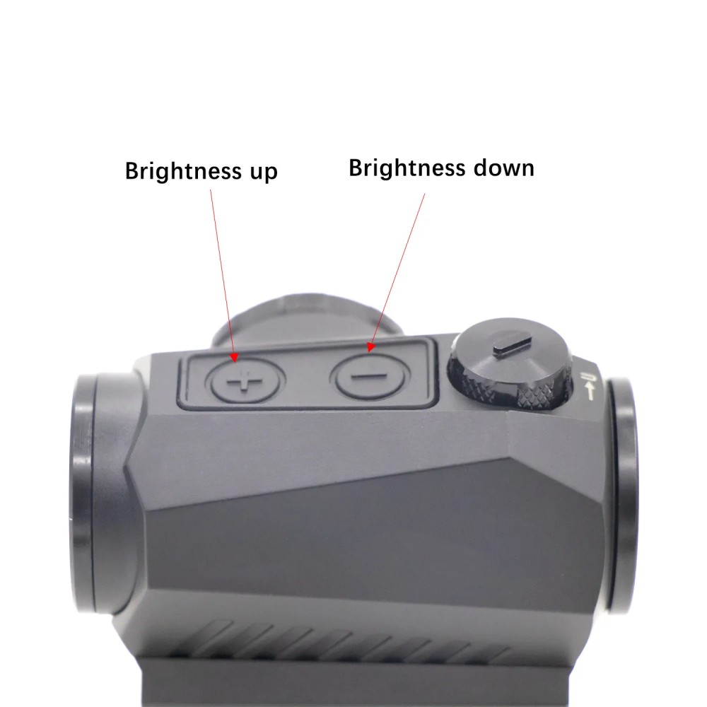 Q3 Red Green Dot Optic Sight Scope