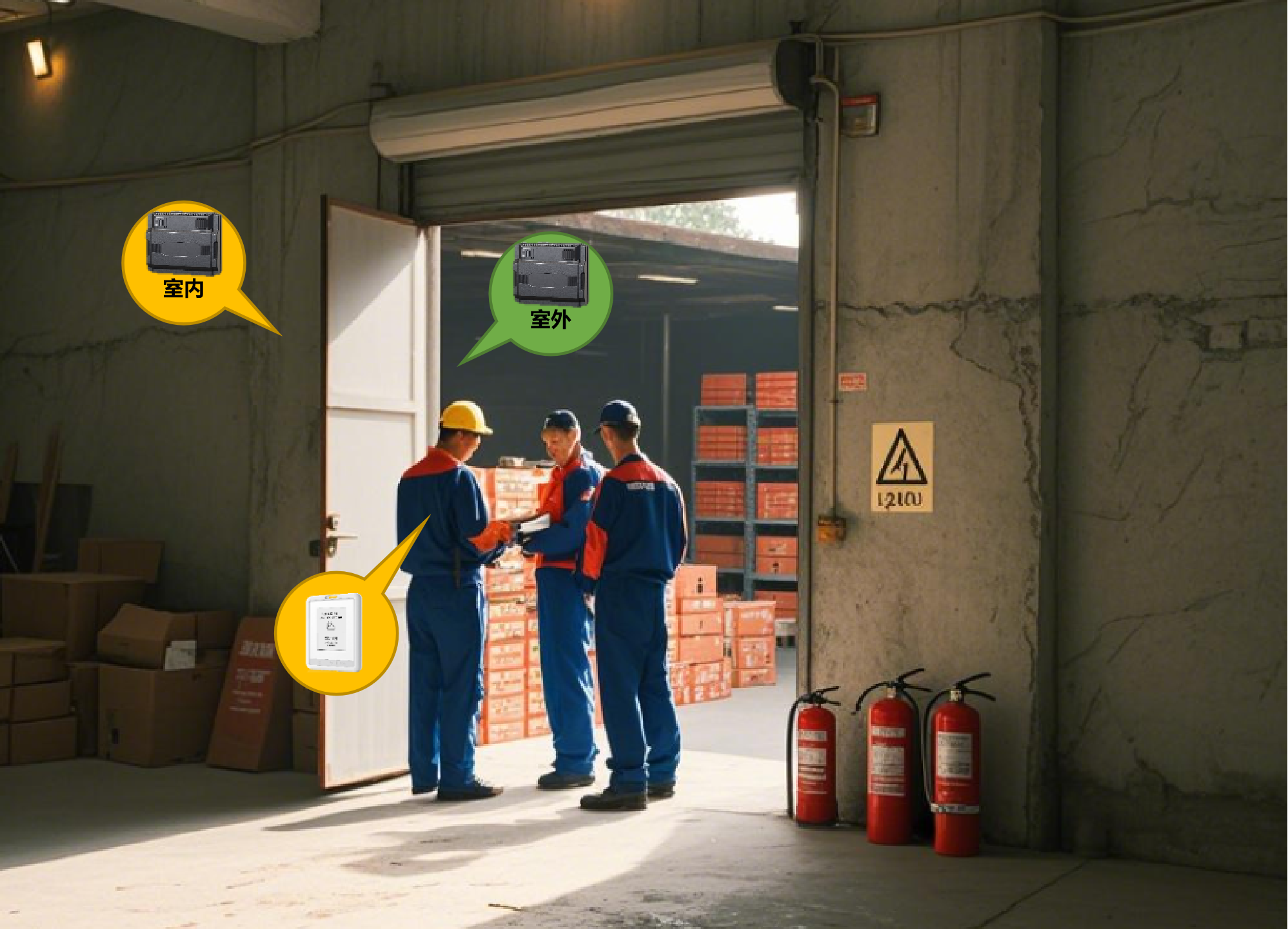 Solution | Wireless Mode (Installed Inside Warehouse)