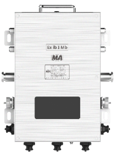 Mine Intrinsically Safe Card Reader Substation