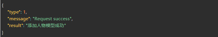 Add Character Model - addCharacter