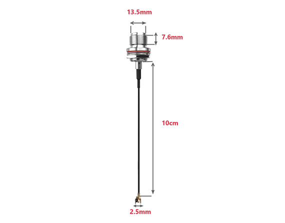 IPEX (U.FL) Ver.1 to SMA Antenna Feeder Cable